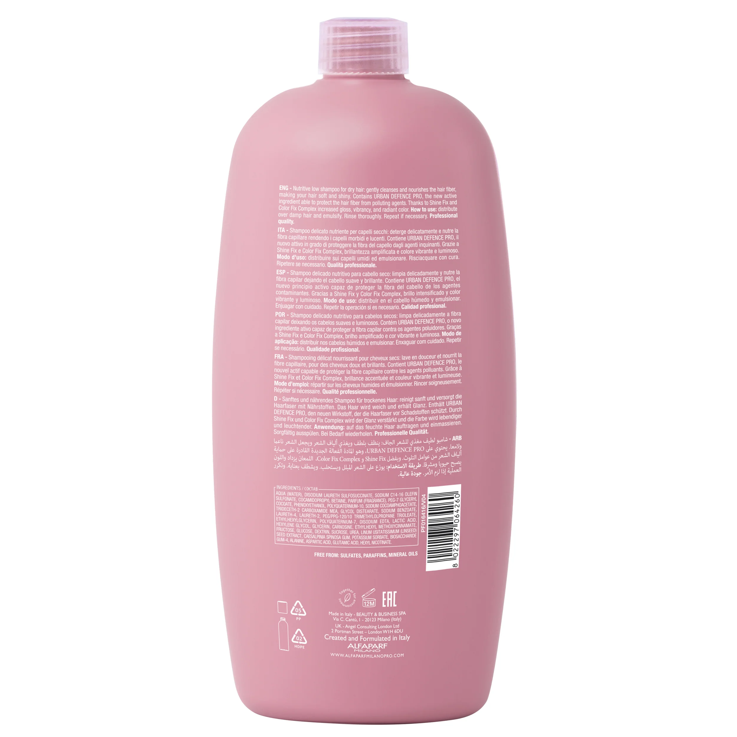 Sdl Moisture Nutritive Low Shampoo 1L - Image 2