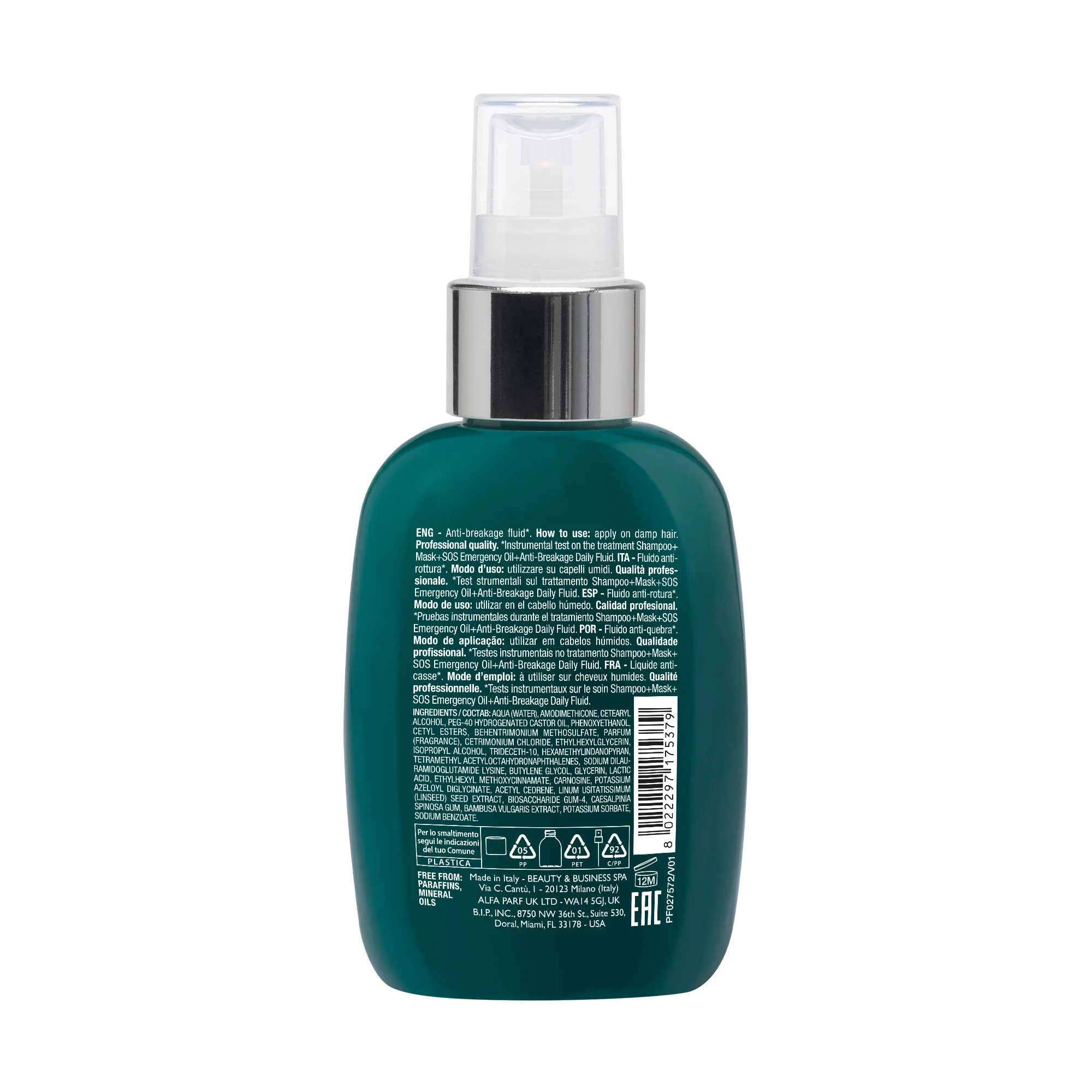 Semi di Lino Reconstruction Anti-Breakage Daily Fluid 125ml - Image 2