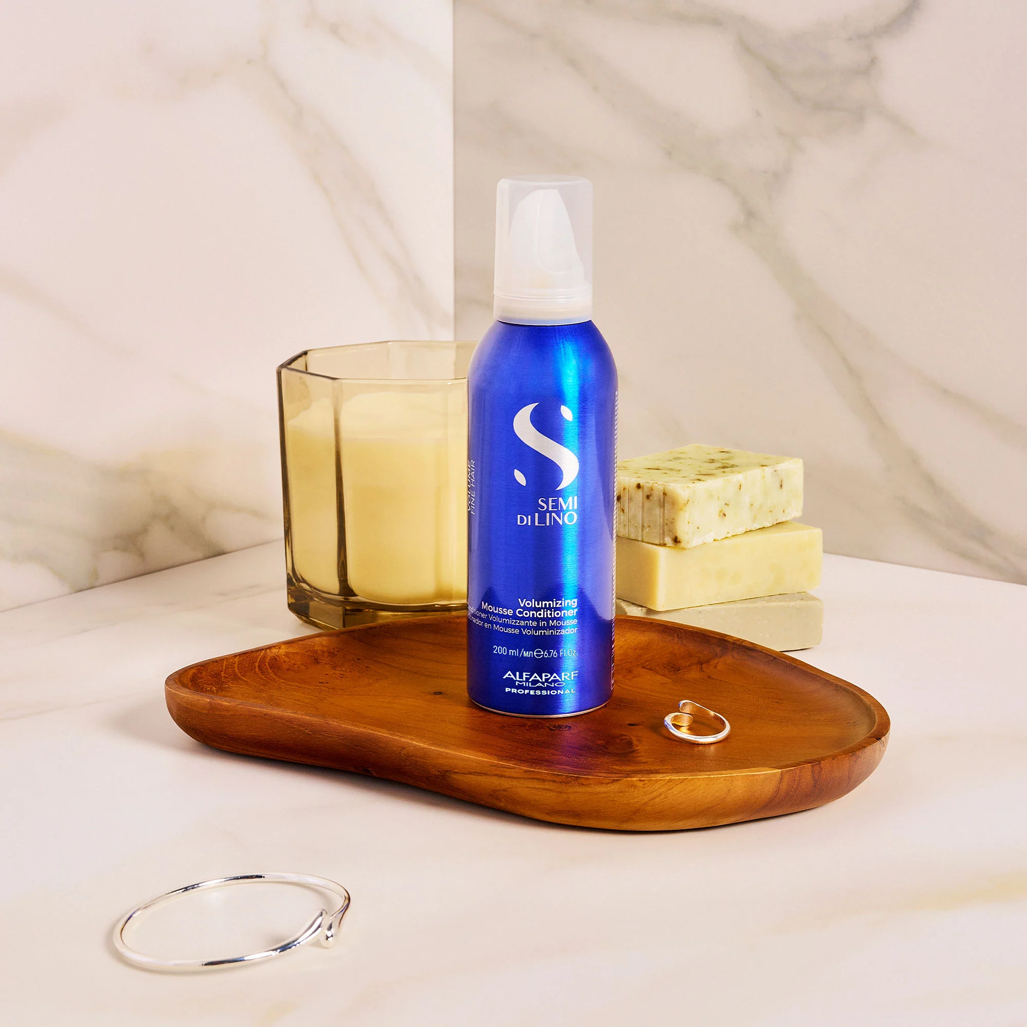 Semi Di Lino Volume Volumizing Mousse Conditioner 200ml - Image 2