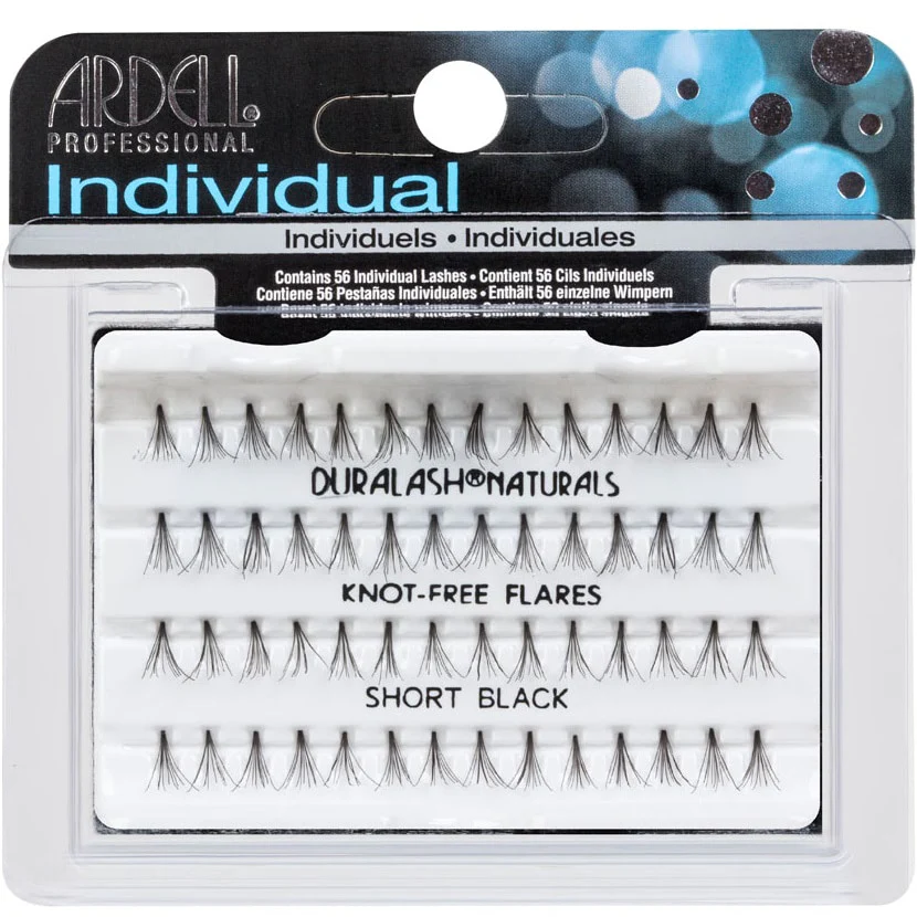 Individual Lashes Short Black