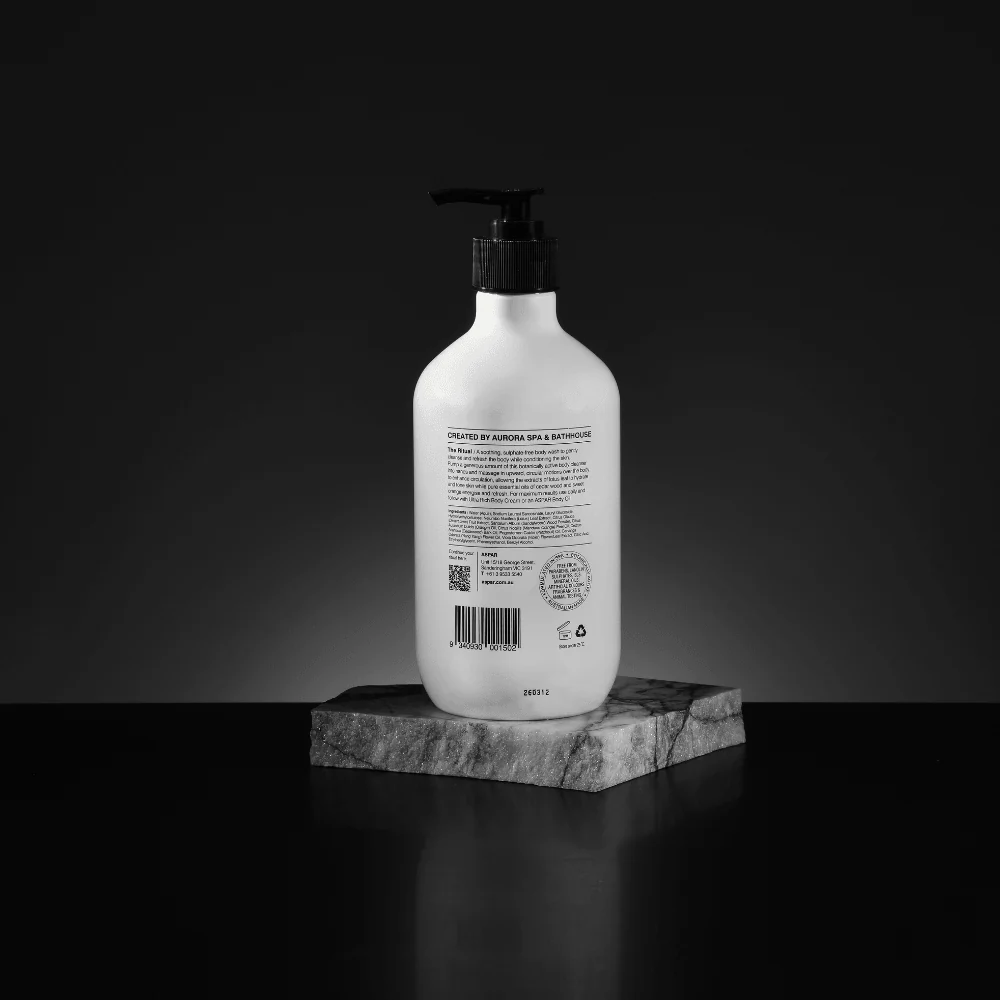 Sweet Orange & Patchouli Calming Body Cleanser 500ml - Image 4