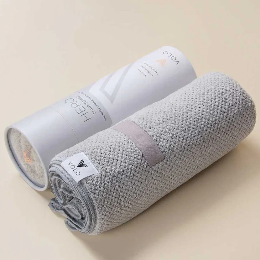 Beauty Hero Hair Towel - Luna Grey - Image 3