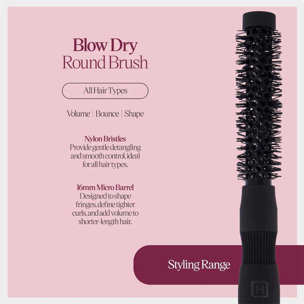 Blow Dry Round Brush - Nylon Micro - Image 3