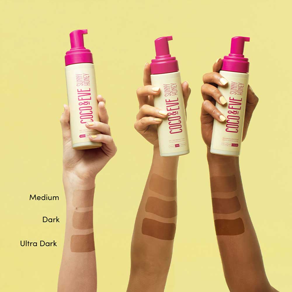 Sunny Honey Bali Bronzing Foam Medium 200ml - Image 6