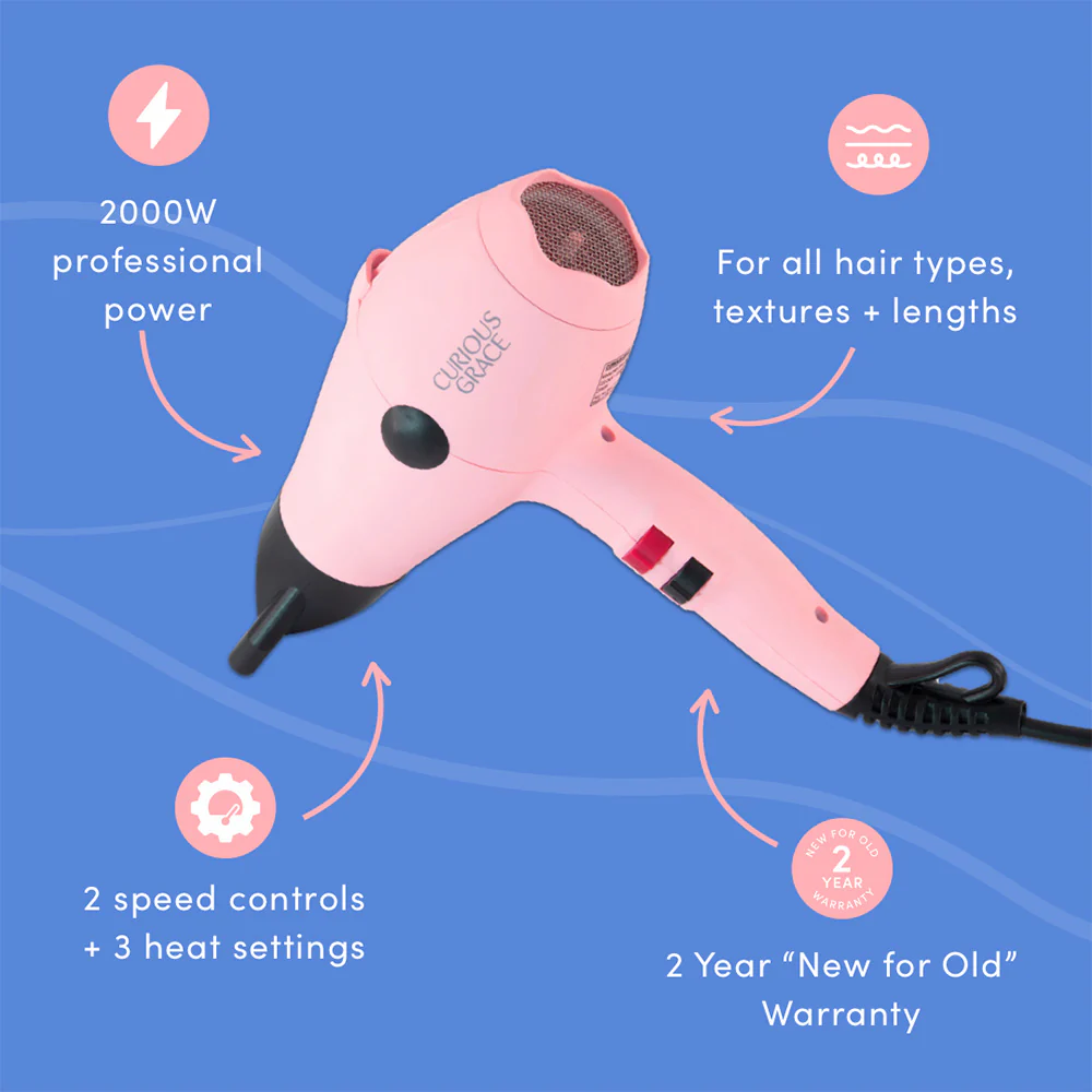 Ionic Hair Dryer - Lilac Burst - Image 4
