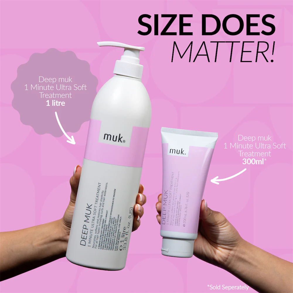 Deep muk 1 Minute Ultra Soft Treatment 1L - Image 2