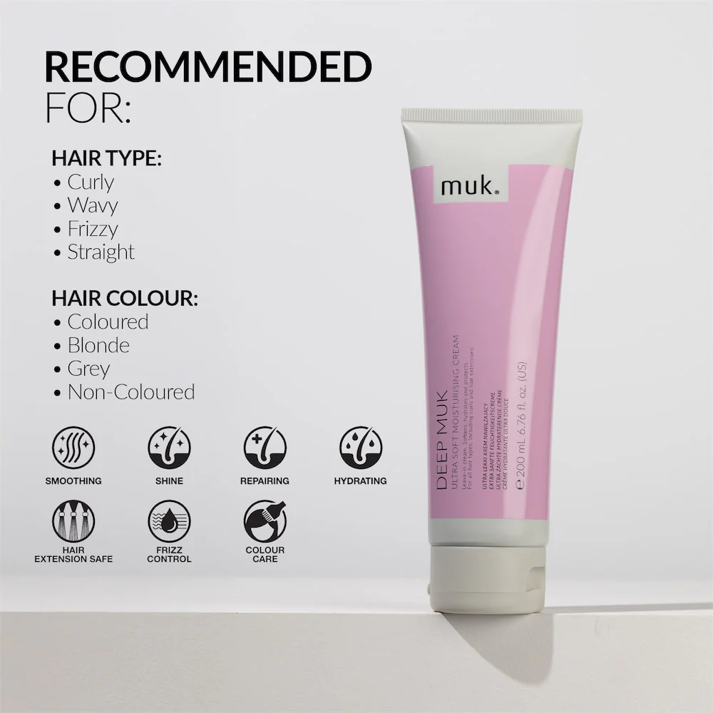 Deep Muk Ultra Soft Moisturising Cream 200ml - Image 7