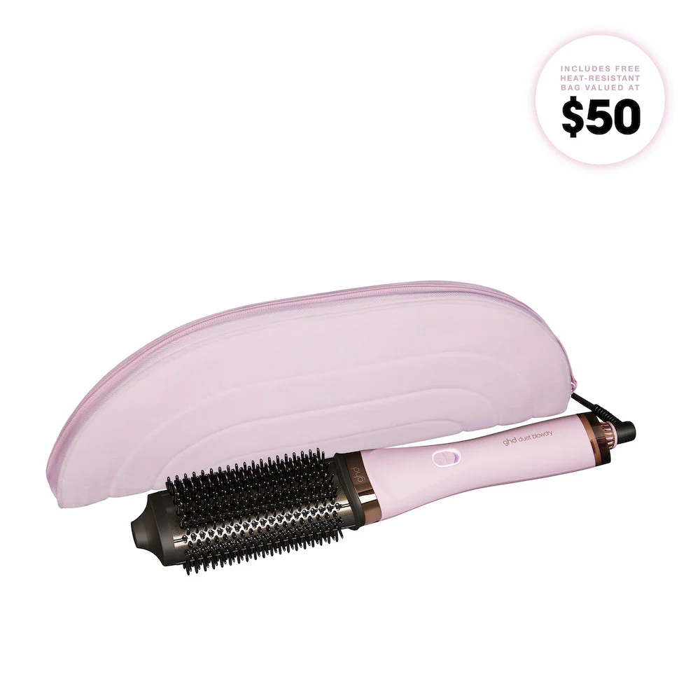 Duet 2-In-1 Blowdry Brush in Pink Sorbet - Image 4