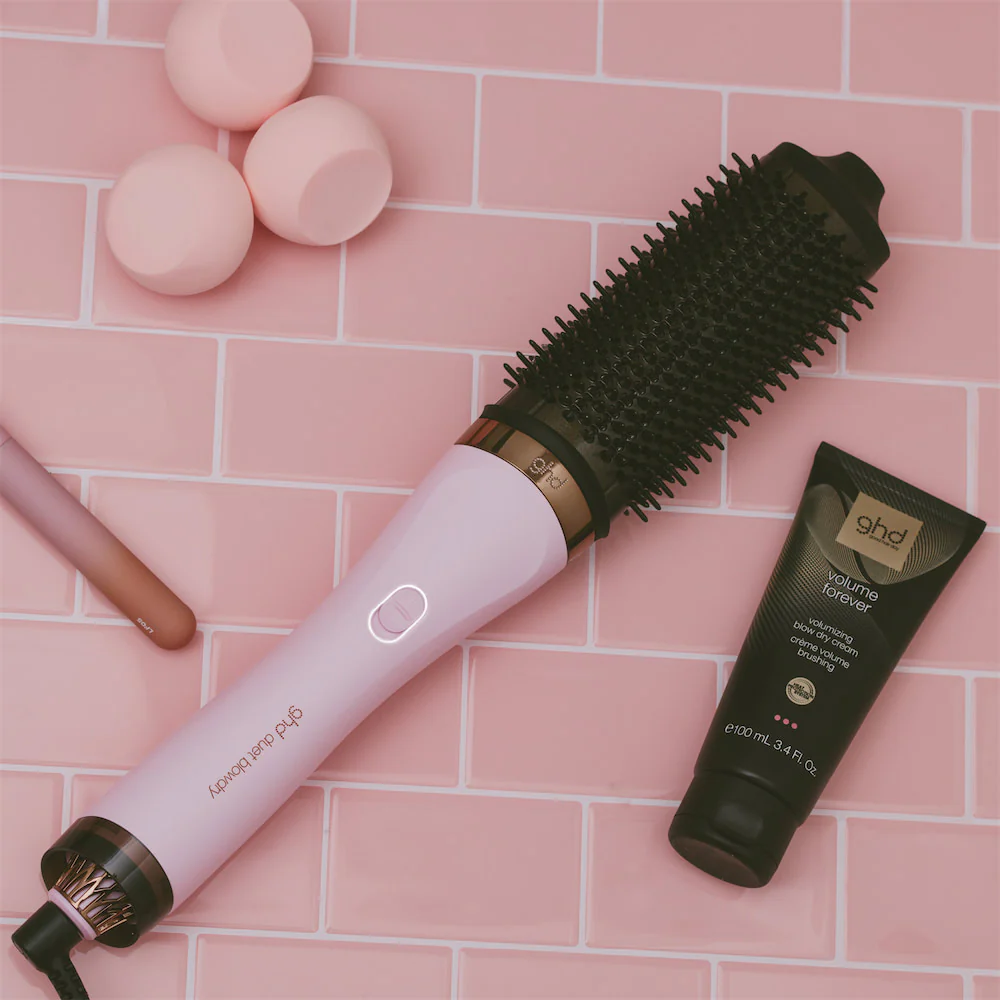 Duet 2-In-1 Blowdry Brush in Pink Sorbet - Image 6