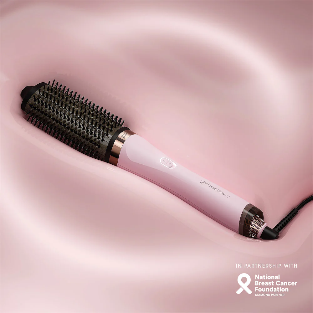 Duet 2-In-1 Blowdry Brush in Pink Sorbet - Image 8