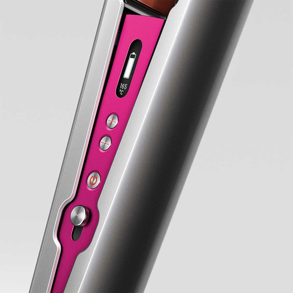 Corrale Cordless Straightener Black Nickel/Fuchsia - Image 3