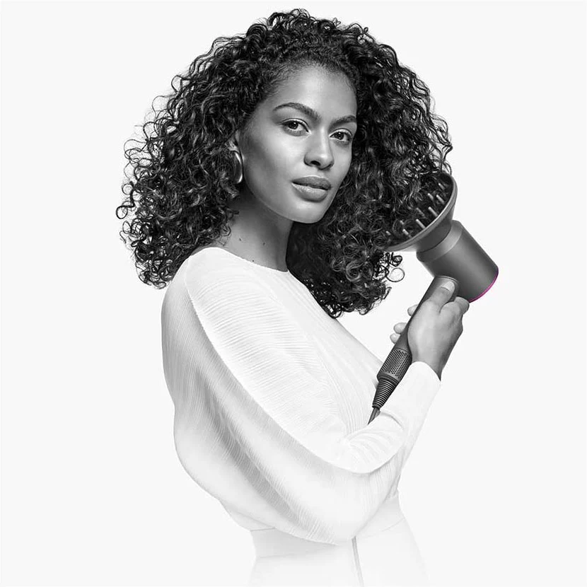 Supersonic Hair Dryer In Black/Nickel - Image 4