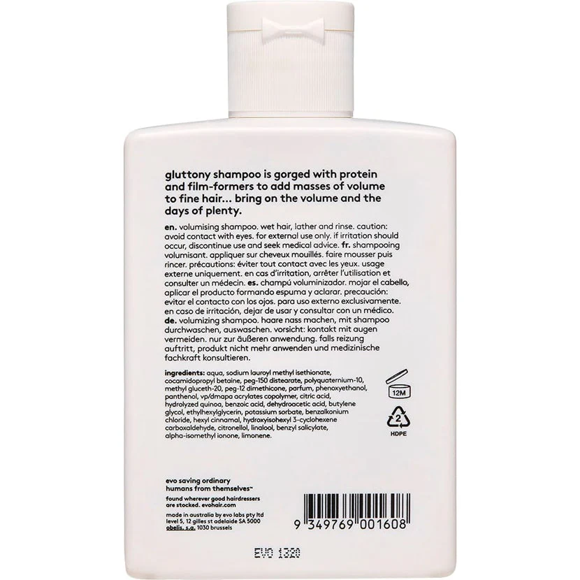 Gluttony Volumising Shampoo 300ml - Image 3