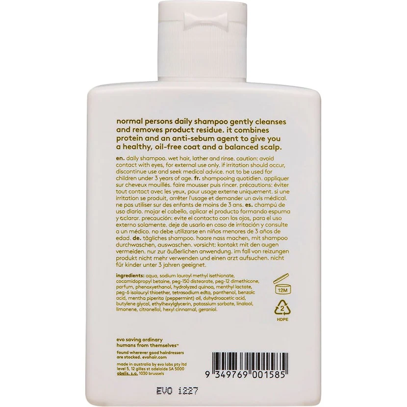 Normal Persons Daily Shampoo 300ml - Image 3