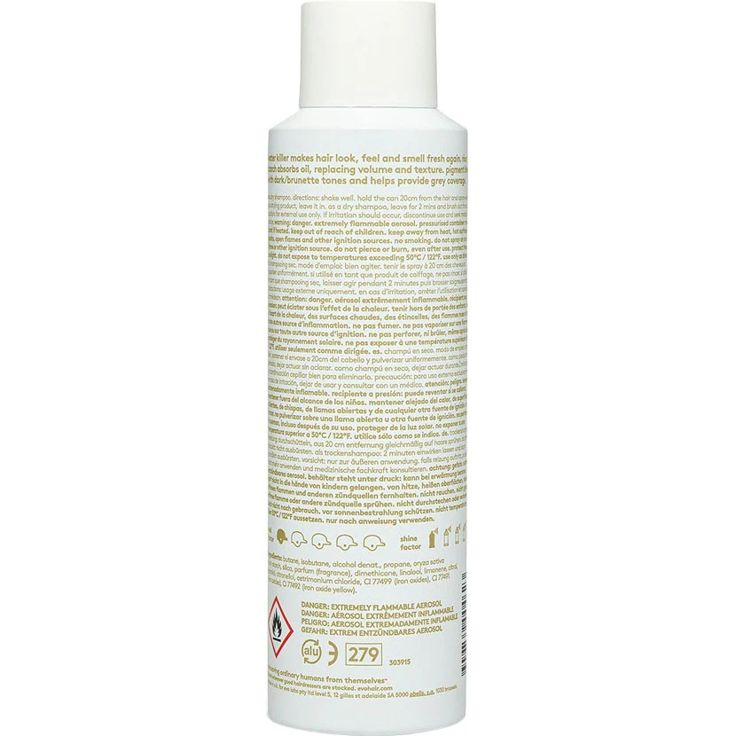Water Killer Dry Shampoo Brunette 200ml - Image 3