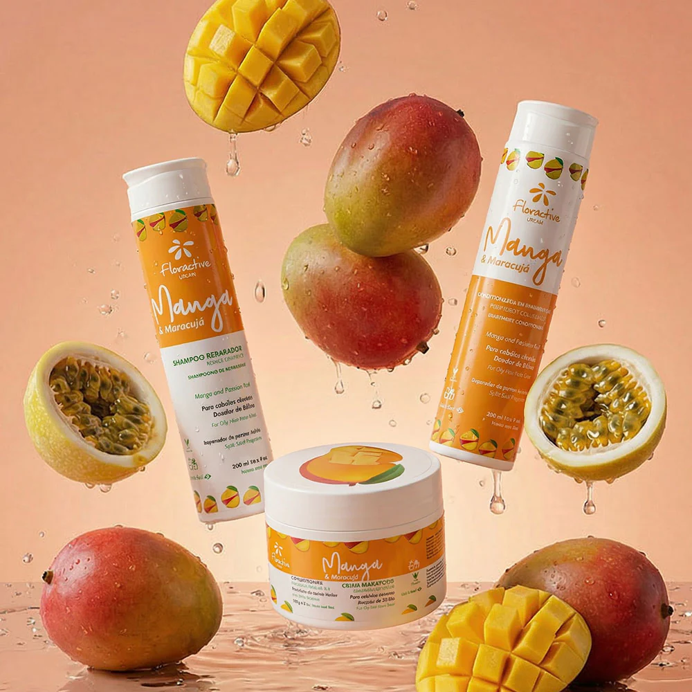 Urban Mango & Passionfruit Treatment Conditioner 300mL - Image 3
