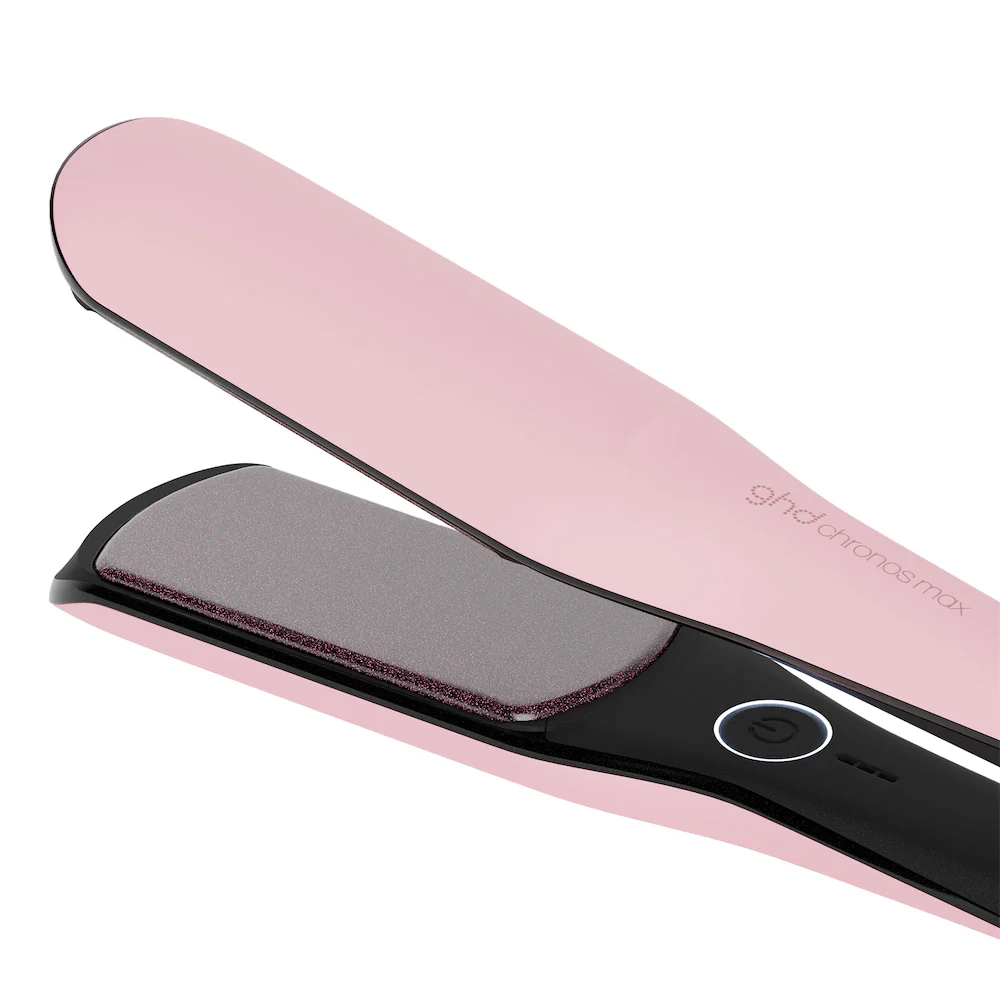 Chronos Max Wide-Plate Hair Straightener in Dusted Pink - Image 5