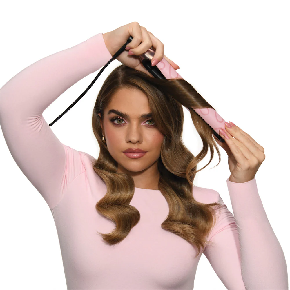 Chronos Ultra-Fast Hair Straightener in Dusted Pink - Image 3
