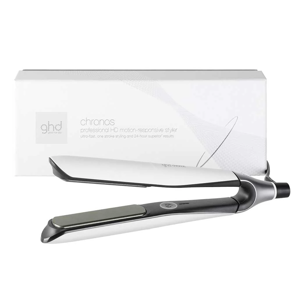 Chronos Ultra-Fast HD Hair Straightener in White - Image 10