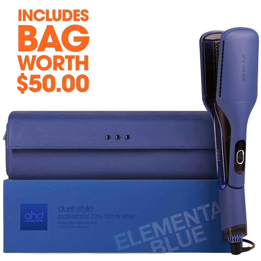 duet Style 2-in-1 Hot Air Styler in Blue - Image 3