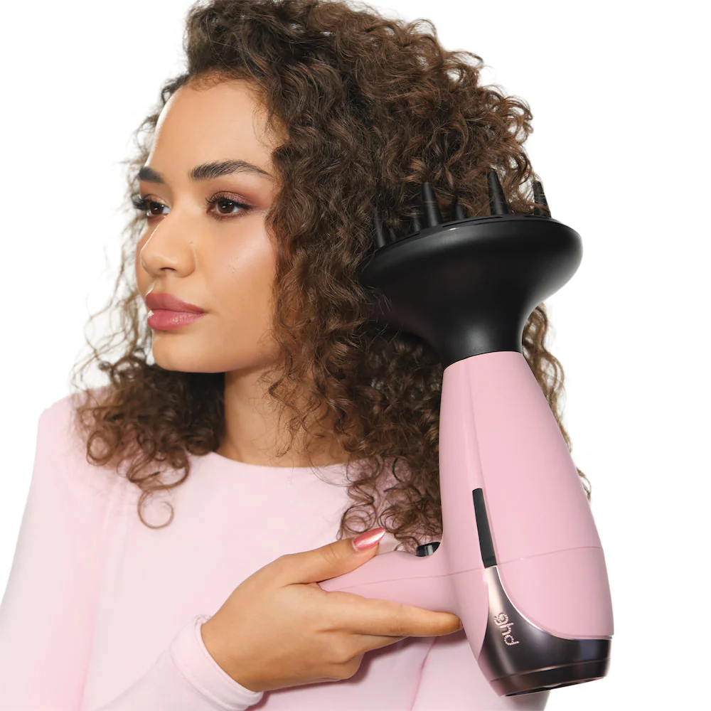 Helios Hair Dryer in Dusted Pink - Image 3