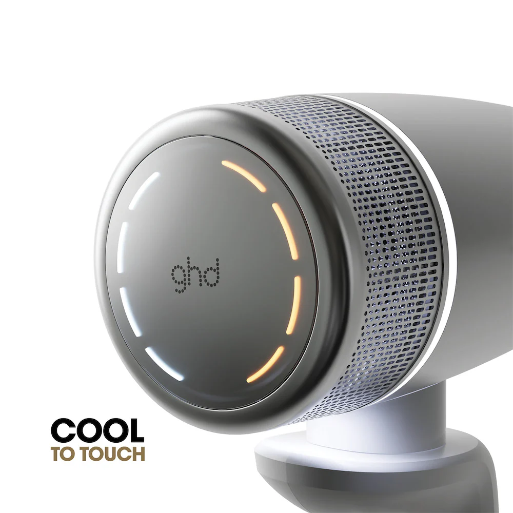 Speed Professional Hair Dryer In Metallic White - Image 6