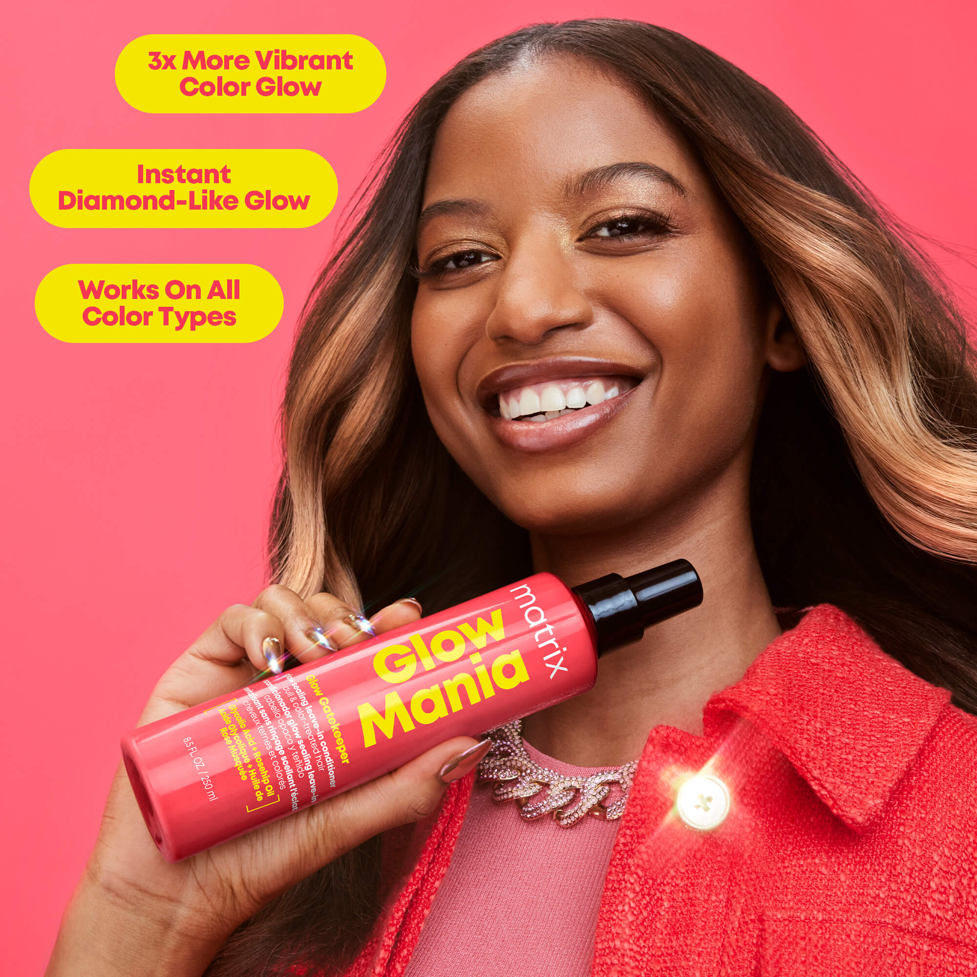 Glow Mania Glow Sealing Leave-In Conditoner 250ml - Image 3