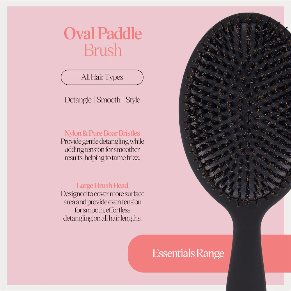 Oval Paddle Brush - Hybrid Large - Image 4