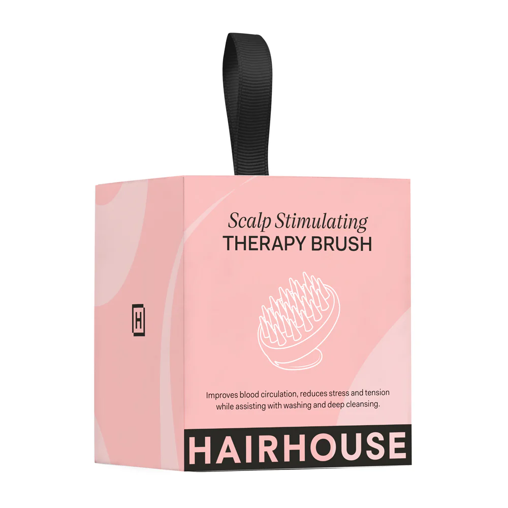 Scalp Stimulating Therapy Brush - Black - Image 2