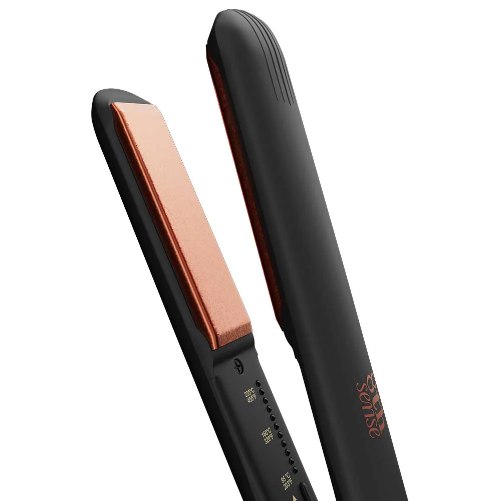 By Elchim 8th Sense Styler Titanium & Ceramic Hair Straightener - Black - Image 5