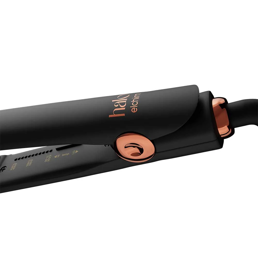 By Elchim 8th Sense Styler Titanium & Ceramic Hair Straightener - Black - Image 8