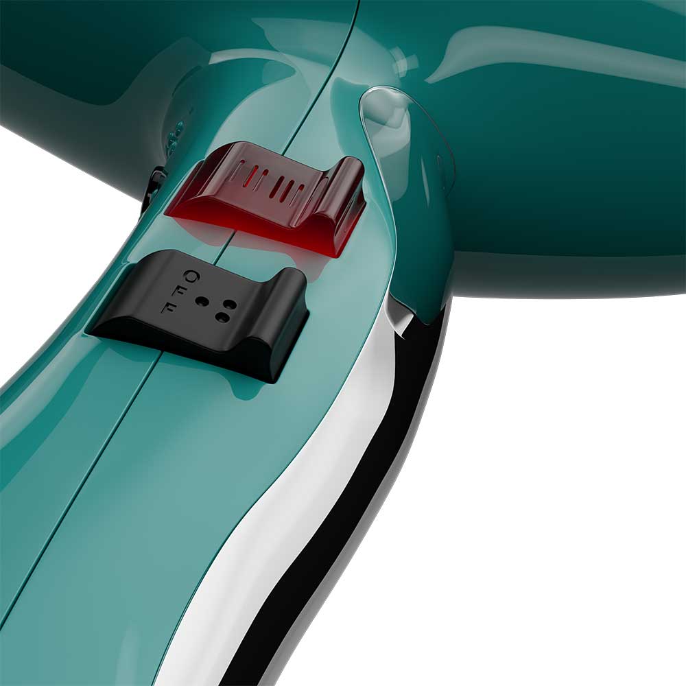 by Elchim Jennifer Lite Ionic-Ceramic Hair Dryer - Retro Blue - Image 6