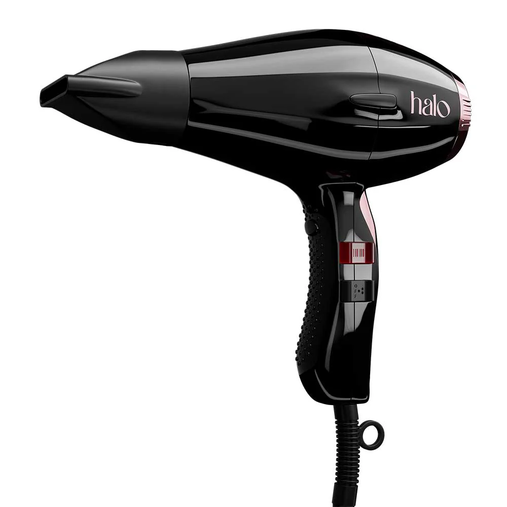 by Elchim Jennifer 3900 Ionic-Ceramic Hair Dryer - Black & Rose Gold - Image 5