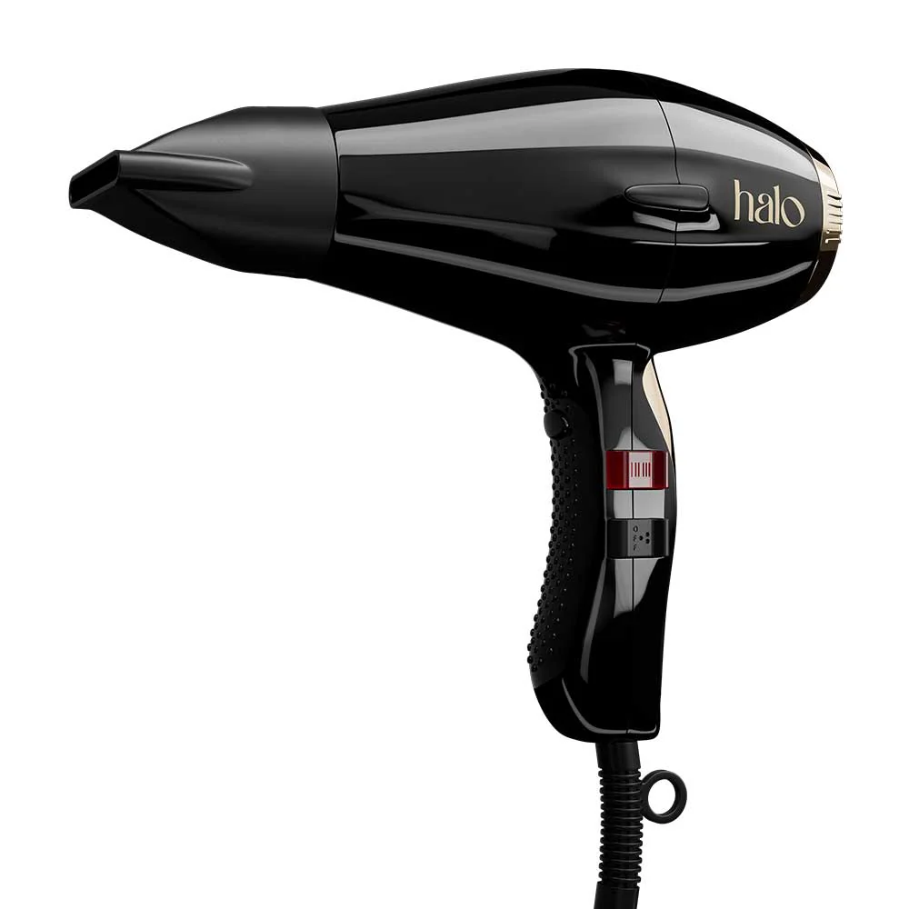 by Elchim Jennifer 3900 Ionic-Ceramic Hair Dryer - Black & Gold - Image 5