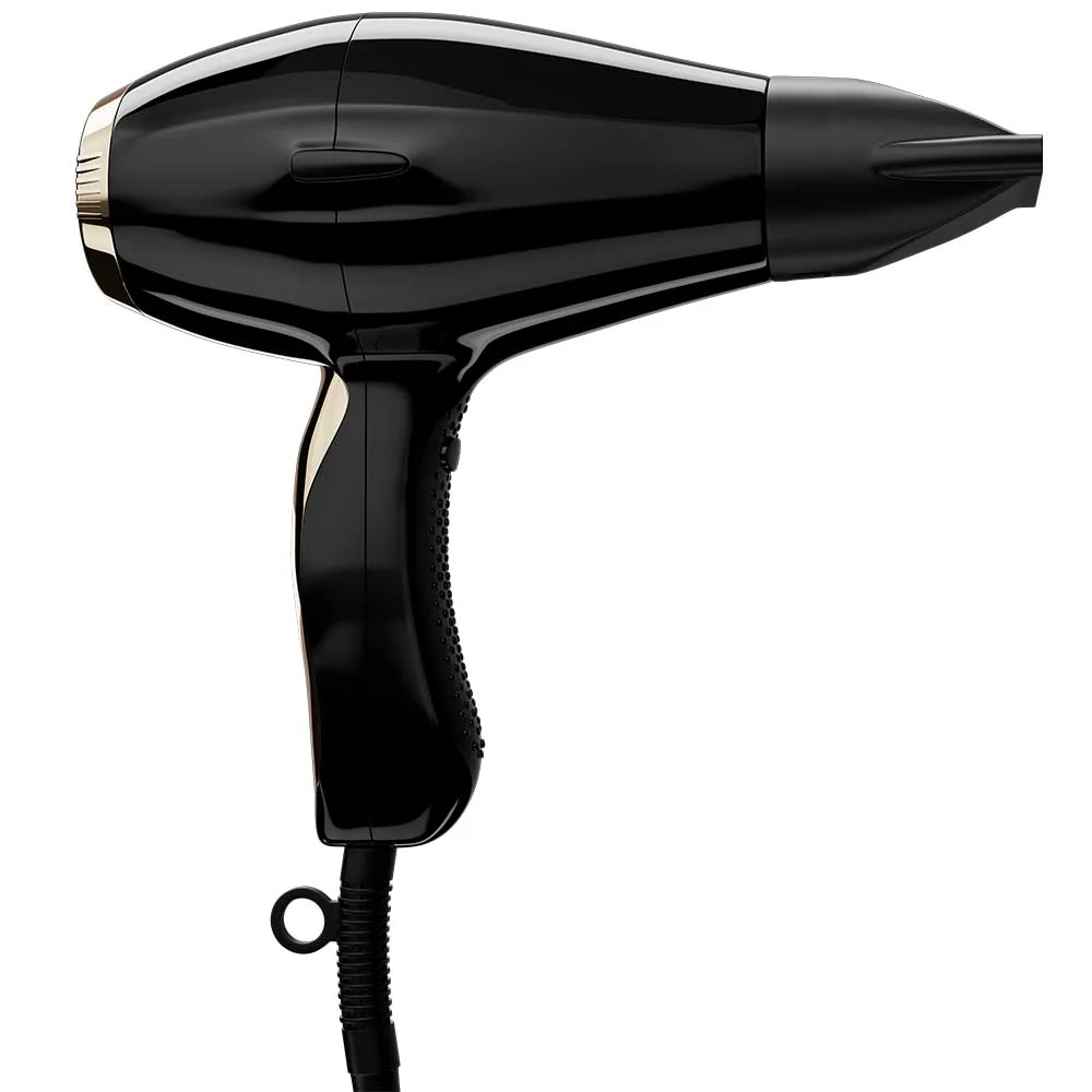 by Elchim Jennifer 3900 Ionic-Ceramic Hair Dryer - Black & Gold - Image 7