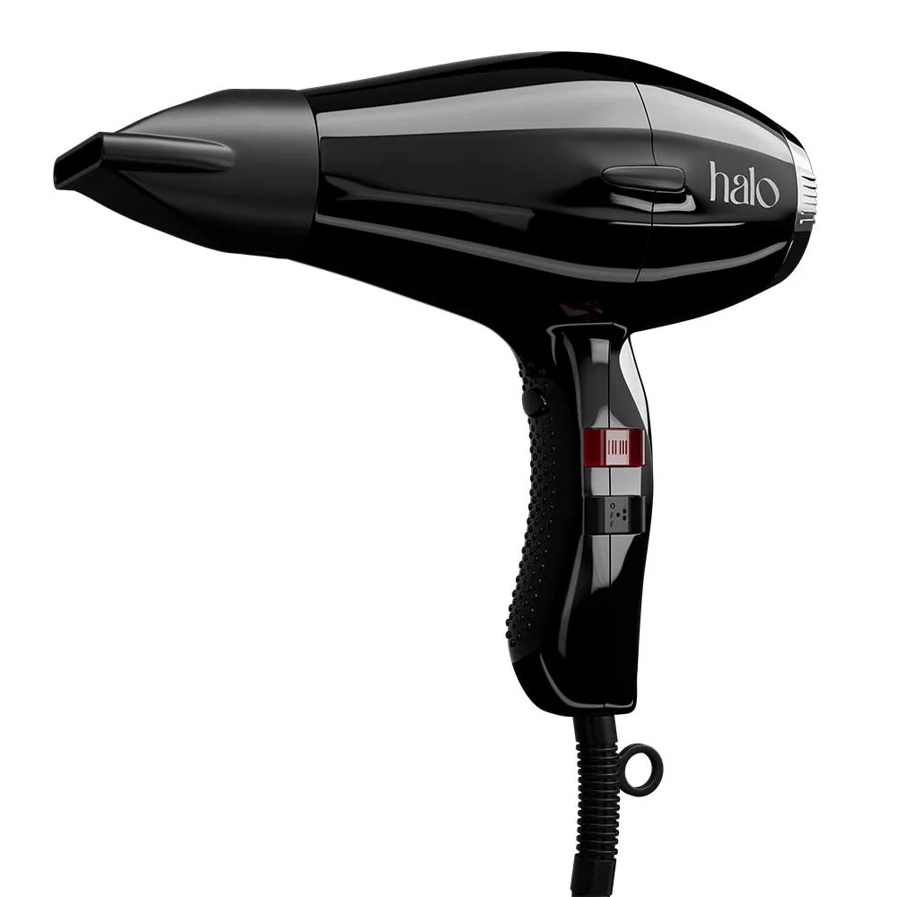 by Elchim Jennifer 3900 Ionic-Ceramic Hair Dryer - Black & Silver - Image 5