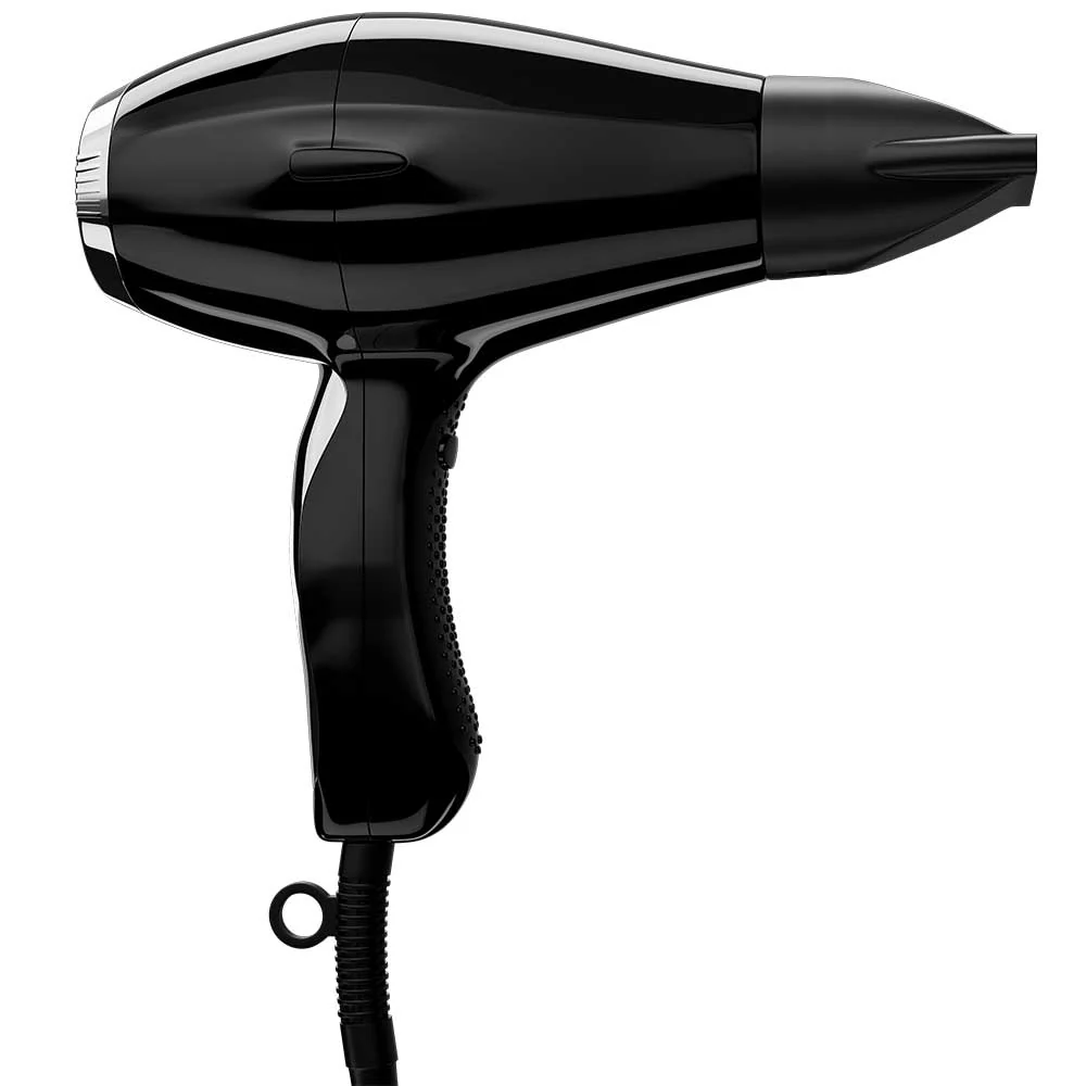 by Elchim Jennifer 3900 Ionic-Ceramic Hair Dryer - Black & Silver - Image 7