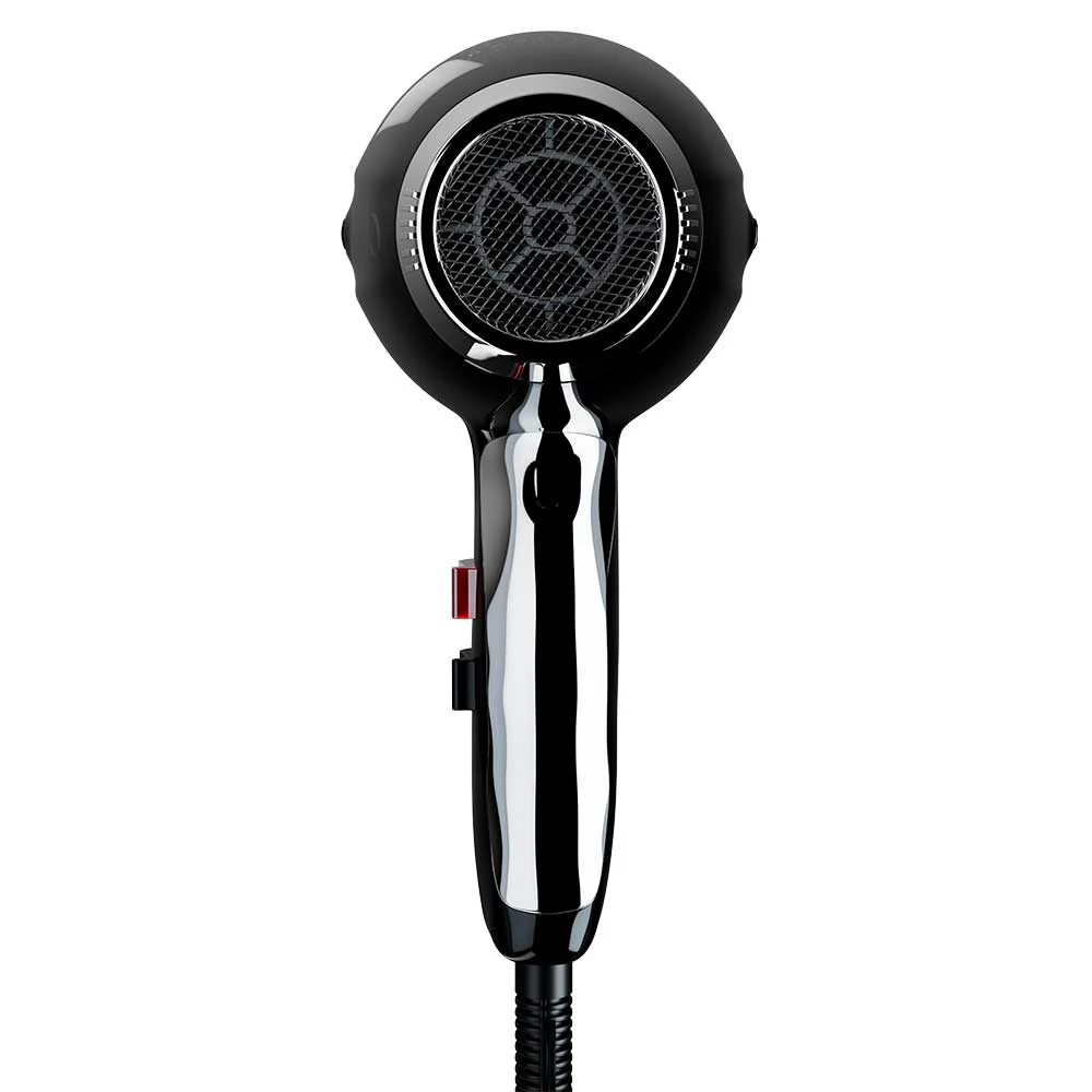 by Elchim Jennifer 3900 Ionic-Ceramic Hair Dryer - Black & Silver - Image 9