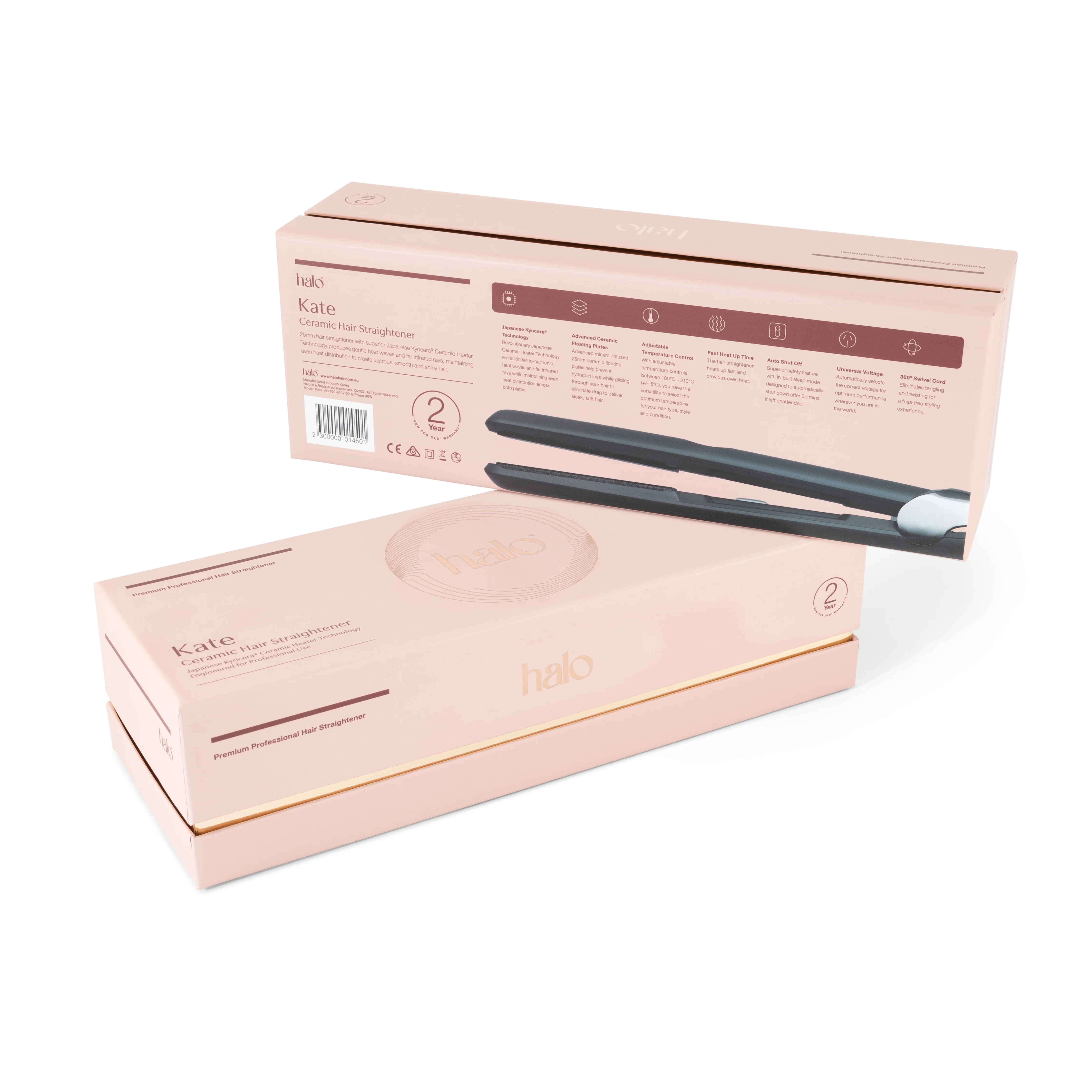 Kate Ceramic Hair Straightener - Image 3
