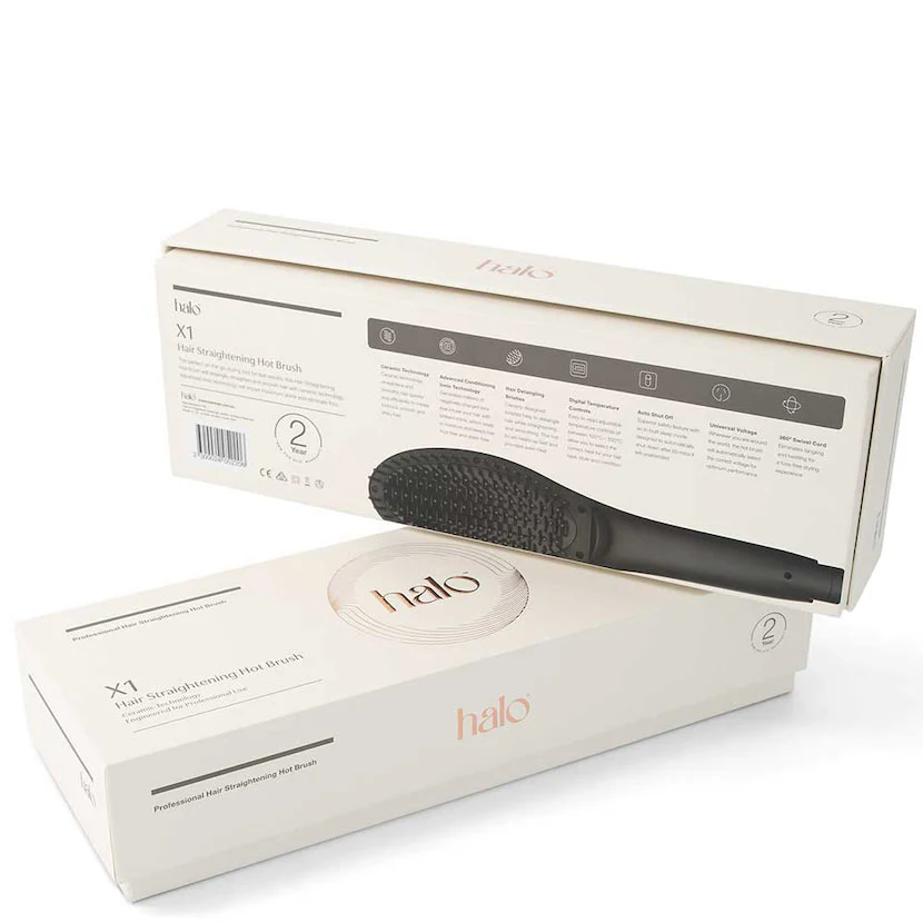 X1 Hair Straightening Hot Brush - Image 2