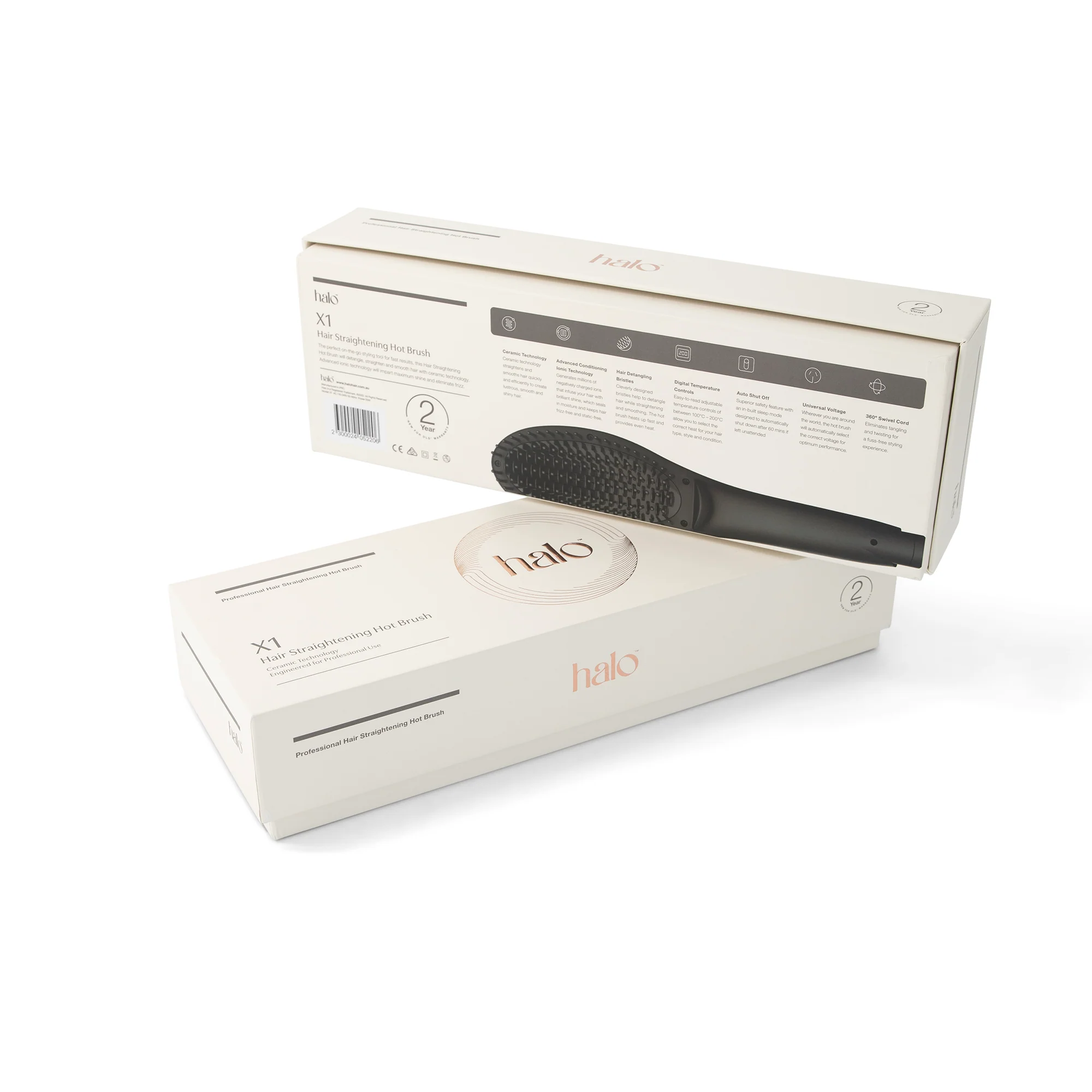 X1 Hair Straightening Hot Brush - Image 3