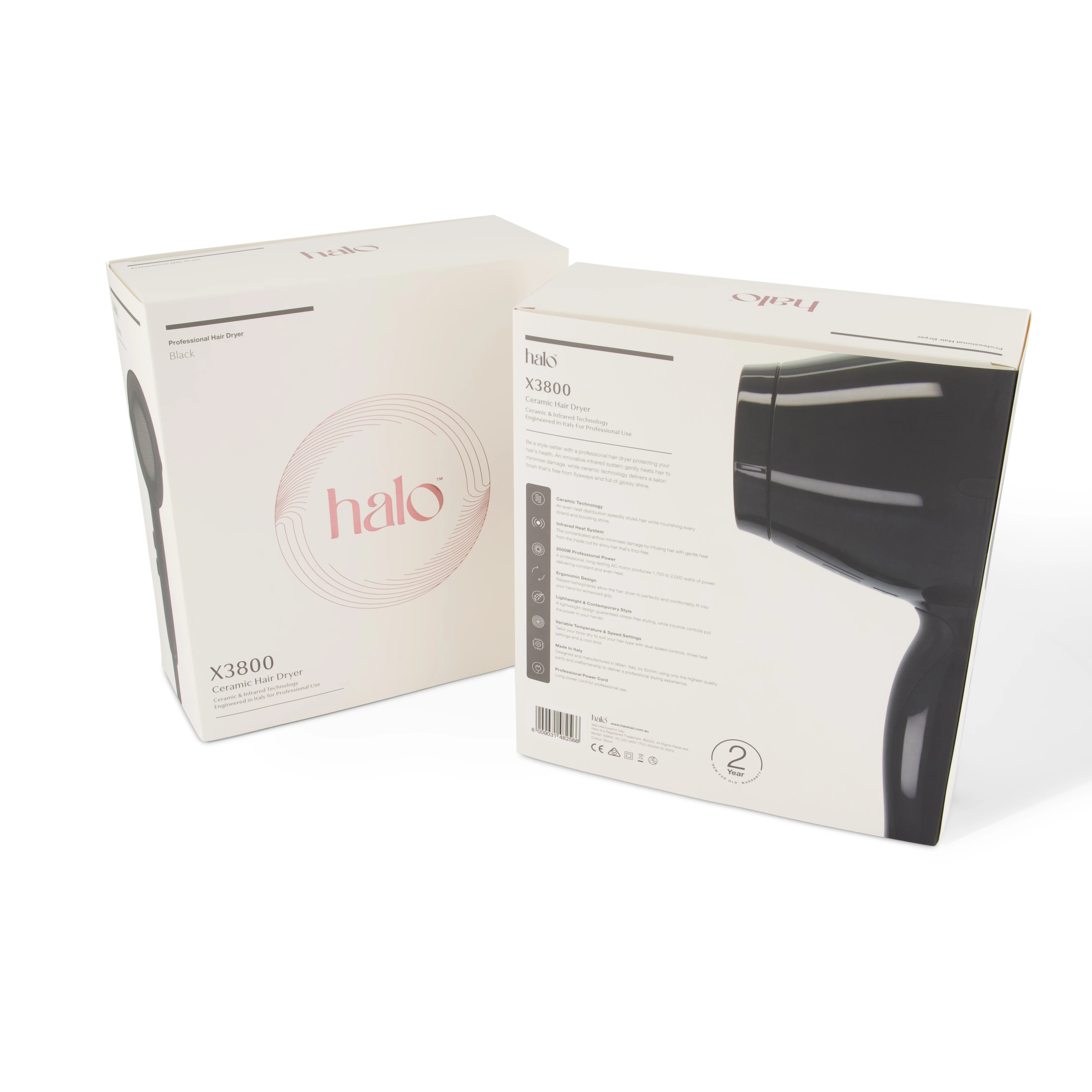 X3800 Ceramic Hair Dryer - Image 3