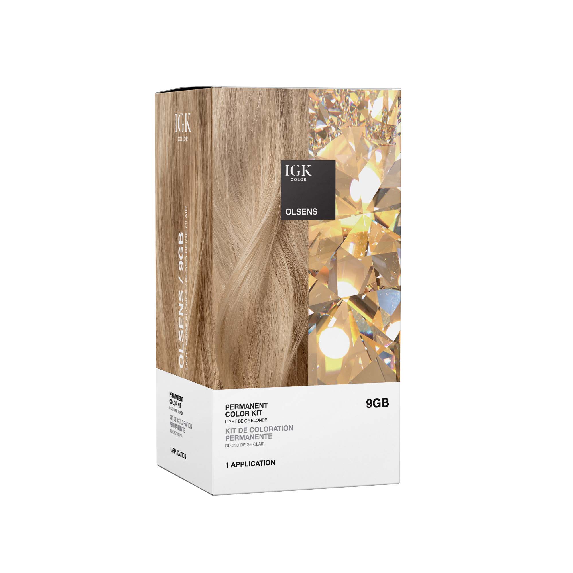 Permanent Color Kit Olsens- Light Beige Blonde - Image 2
