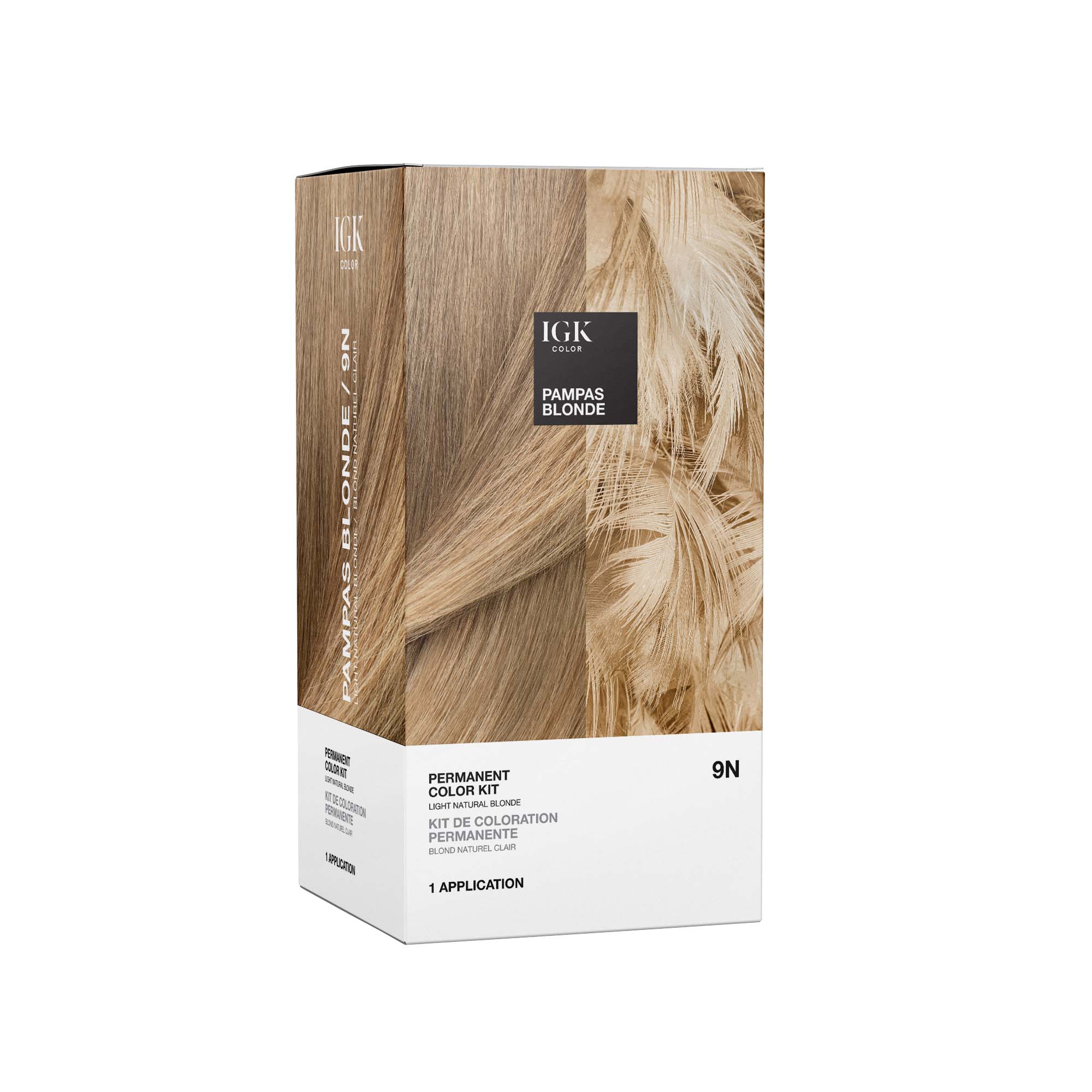 Permanent Color Kit Pampas Blonde- Light Natural Blonde - Image 2