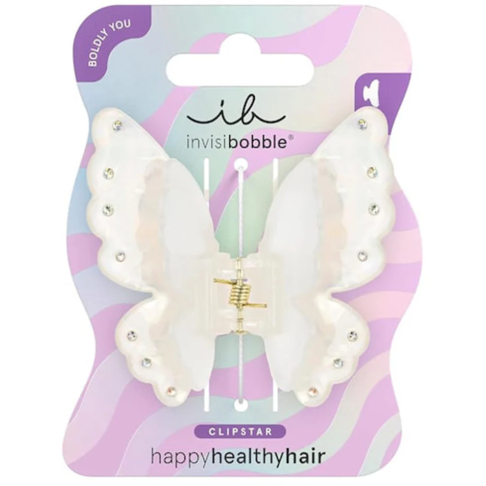 Invisibobble CLIPSTAR Fairy Fierce Butterfly Shaped Snap Hair Clip
