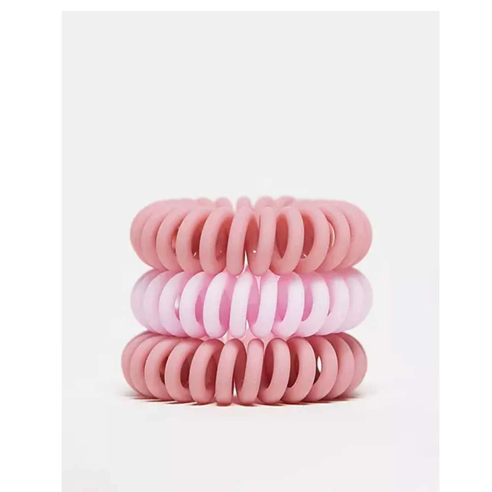 Original Hair Spiral Hair Ties The Pinks 3pc - Image 2