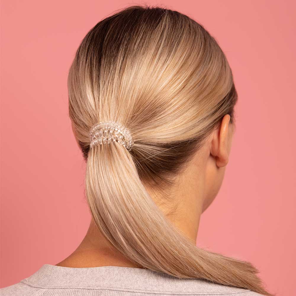 Slim Hair Spiral Hair Ties Day And Night 6pc - Image 3