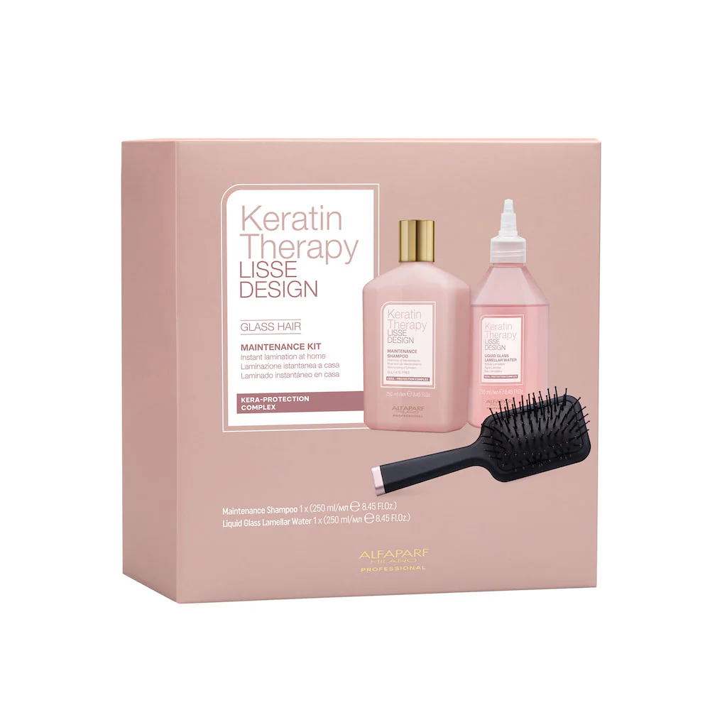 Keratin Therapy Lisse Design Glass Hair Kit - Image 2