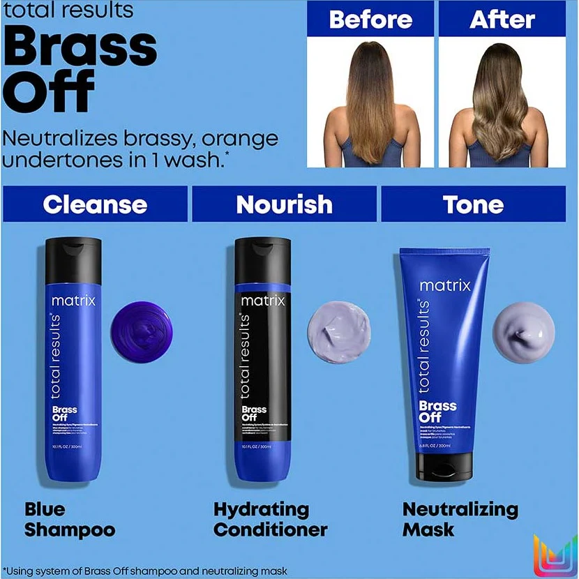 Total Results Brass Off Shampoo 1L - Image 3