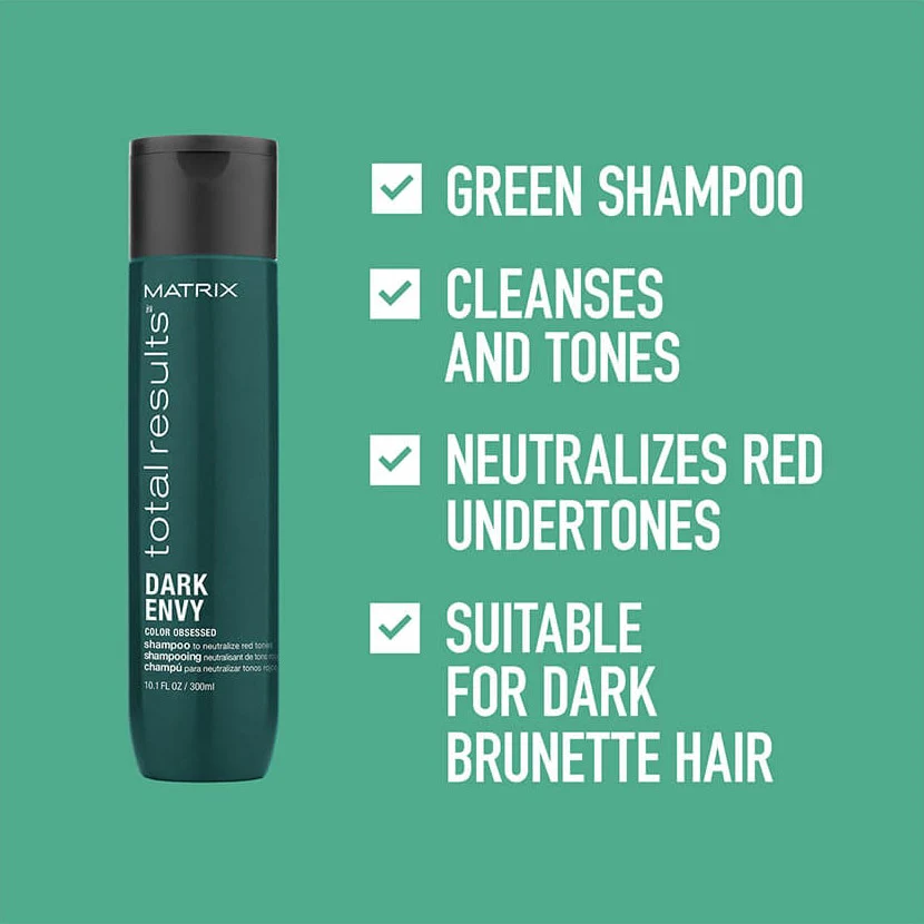 Total Results Dark Envy Shampoo 300ml - Image 8